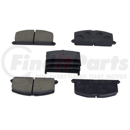 086-1220C by BECK ARNLEY - CERAMIC BRAKE PADS