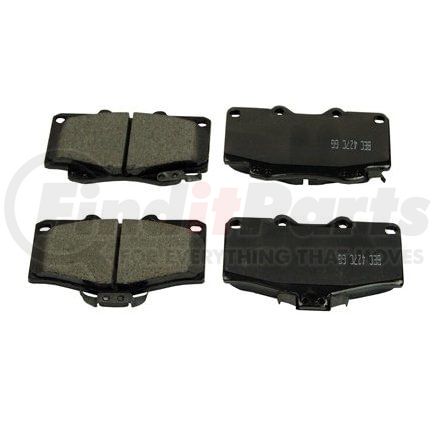 Beck Arnley 086-1391C Disc Brake Pad Set CERAMIC BRAKE PADS