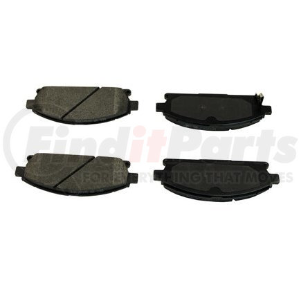 086-1546C by BECK ARNLEY - CERAMIC BRAKE PADS