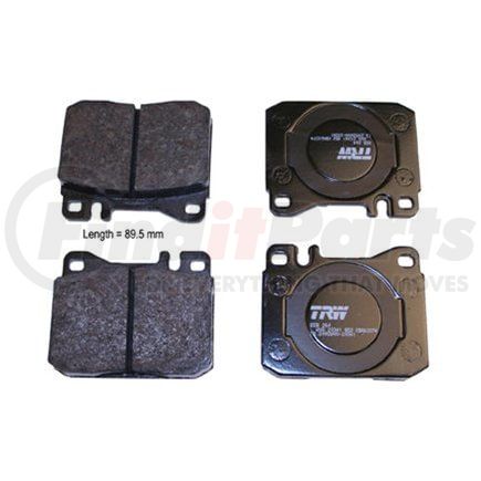 087-1183 by BECK ARNLEY - SEMI-METALLIC BRAKE PADS