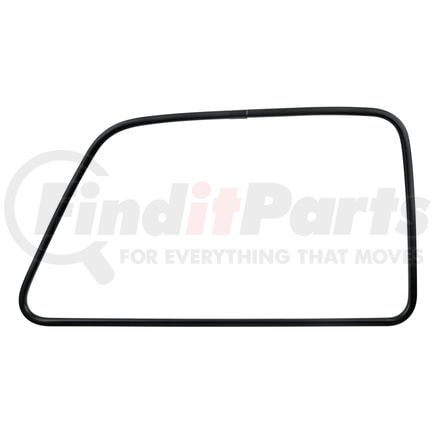 United Pacific 111237 Door Window Molding Black Exterior Door Window Molding For 1947-1955 Chevrolet & GMC 1st Series - L/H