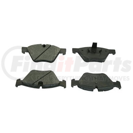 087-1818 by BECK ARNLEY - SEMI-MET BRAKE PADS