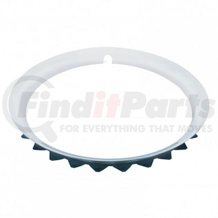 United Pacific A6224-8 Wheel Side Ring Wheel Side Ring - Beauty Wheel Rim, 15", Polished, Stainless Steel, Contoured