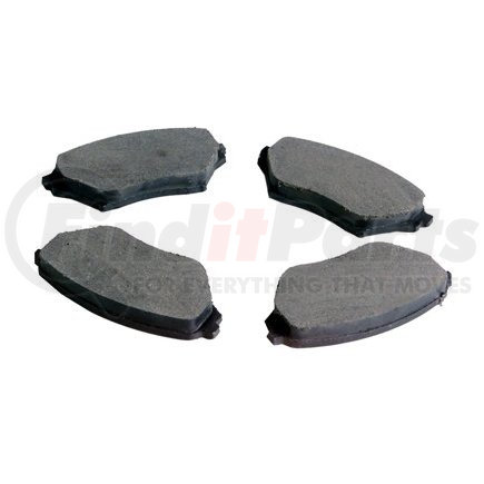 089-1660 by BECK ARNLEY - PREMIUM BRAND BRAKE PADS