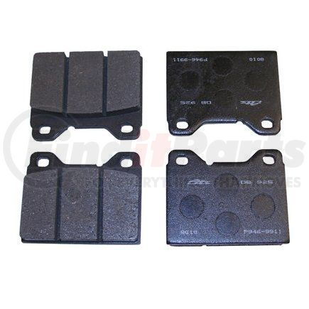 089-0621 by BECK ARNLEY - OE BRAKE PADS