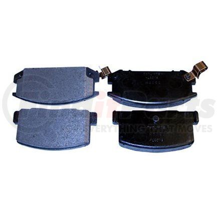 089-1286 by BECK ARNLEY - OE BRAKE PADS