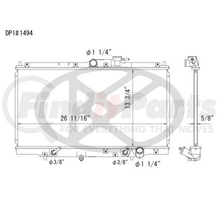 Koyorad A1494 Radiator a1494