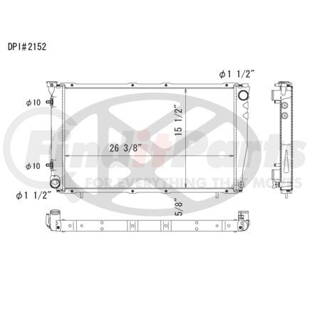 Koyorad A2152 Radiator a2152