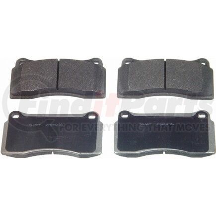 Wagner MX410 Disc Brake Pad Set ThermoQuiet Semi-Metallic Disc Brake Pad Set