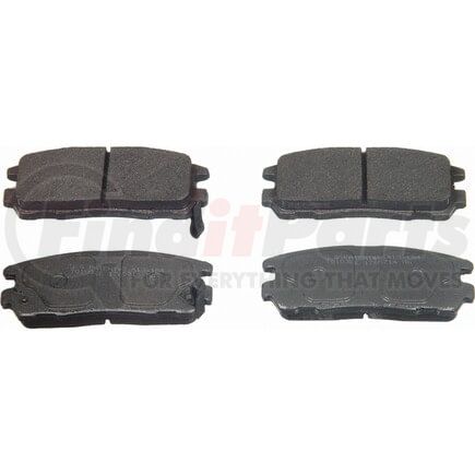 Wagner MX580 Disc Brake Pad Set ThermoQuiet Semi-Metallic Disc Brake Pad Set