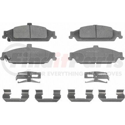 Wagner MX727 Disc Brake Pad Set ThermoQuiet Semi-Metallic Disc Brake Pad Set