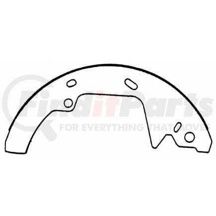 Wagner PAB567 Drum Brake Shoe Wagner ThermoQuiet PAB567 Drum Brake Shoe Set