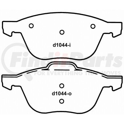 Wagner PD1044 Brake Hydraulic Line NAO CERAMIC