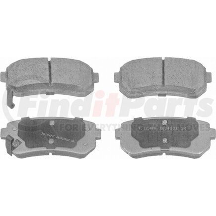 Wagner PD1157 Brake Hydraulic Line Ceramic Disc Pad Set
