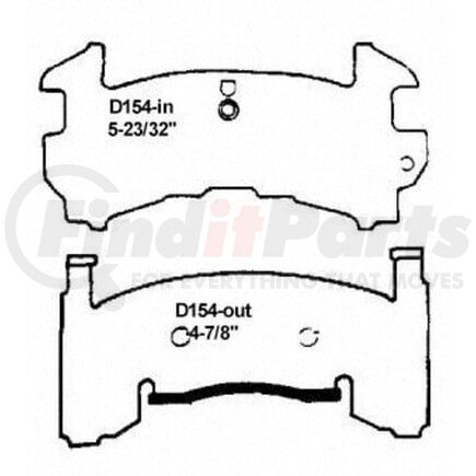 Wagner PD154 Brake Hydraulic Line QC154