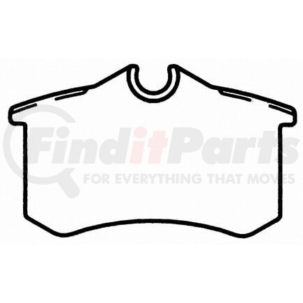 Wagner PD340A Disc Brake Pad Set QC340A