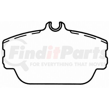 Wagner PD598 Brake Hydraulic Line QC598