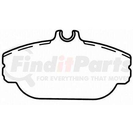 Wagner PD601 Disc Brake Pad Set QC601
