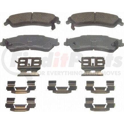 Wagner PD729 Disc Brake Pad Set QC729