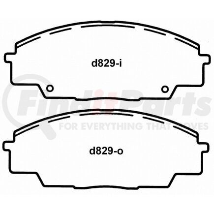 Wagner PD829 Disc Brake Rotor Brake Rotor