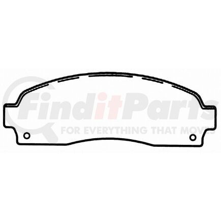 Wagner PD833 Brake Hydraulic Line QC833