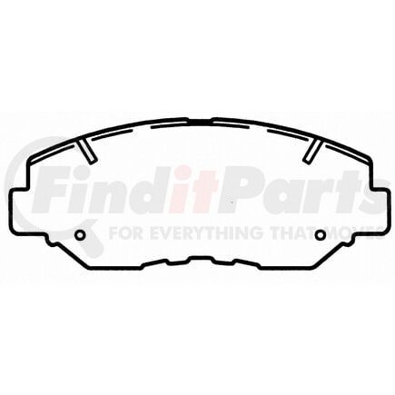 Wagner PD914 Disc Brake Pad Set QC914
