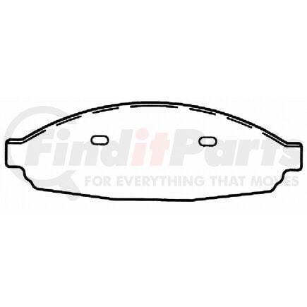 Wagner PD931 Disc Brake Pad Set QC931