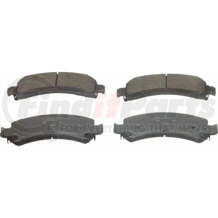 Wagner PD974A Disc Brake Pad Set QC974A