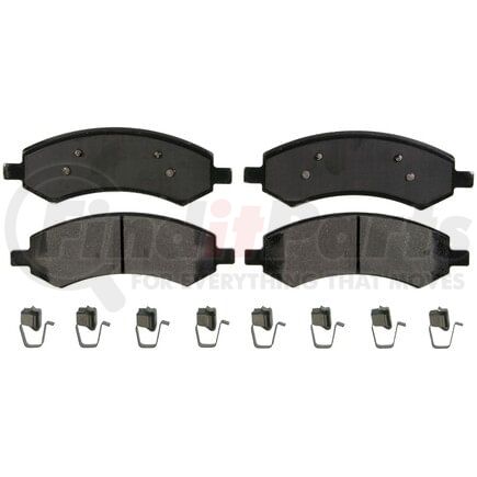 Wagner ZX1084 Disc Brake Pad Set QuickStop Semi-Metallic Disc Brake Pad Set