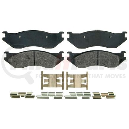 Wagner ZX966B Disc Brake Pad Set QuickStop Semi-Metallic Disc Brake Pad Set
