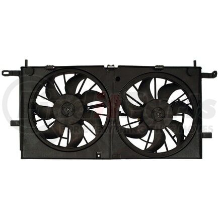 VDO FA70328 Dual Radiator and Condenser Fan Assembly Fan Assembly