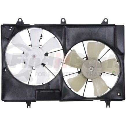 VDO FA70483 Dual Radiator and Condenser Fan Assembly Fan Assembly