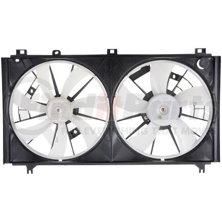 VDO FA70498 Dual Radiator and Condenser Fan Assembly Fan Assembly