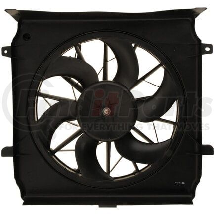 VDO FA70556 Engine Cooling Fan Assembly Fan Assembly