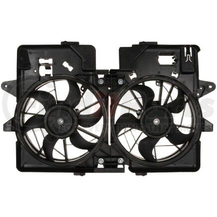 VDO FA70594 Dual Radiator and Condenser Fan Assembly Fan Assembly