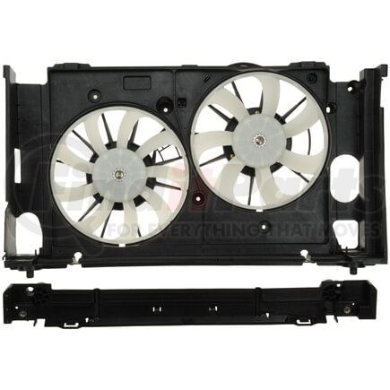 VDO FA70804 Dual Radiator and Condenser Fan Assembly Fan Assembly