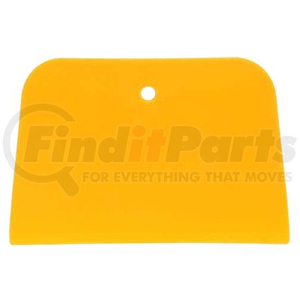3M 344 Body Filler Spreader Spreader - Yellow, 3" x 4", Flexible, Plastic, used for Automotive Body Repair
