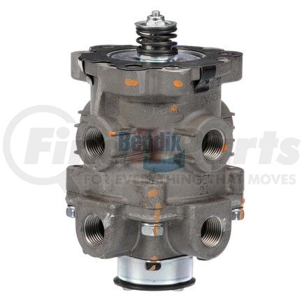 Bendix 286171 Air Brake Foot Valve E-6 Foot Brake Valve - Dual-Circuit, Floor-Mounted, 3/8-18 NPT, Treadle-Operated