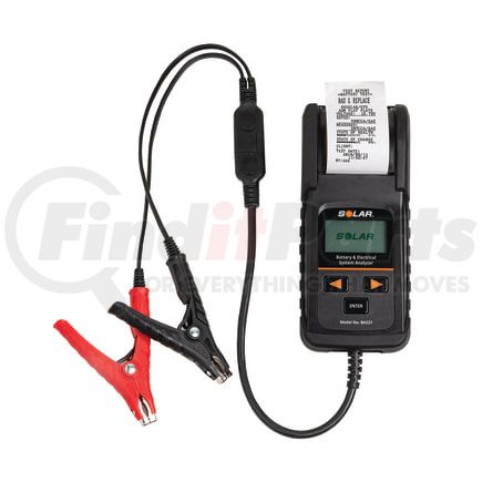 SOLAR BA227 Digital Battery and System Tester with Integrated Printer