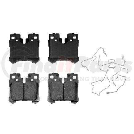 Advics AD1283 Disc Brake Pad Set ADVICS Ultra-Premium Ceramic Brake Pads