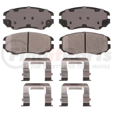 Advics AD1421 Disc Brake Pad Set ADVICS Ultra-Premium Ceramic Brake Pads