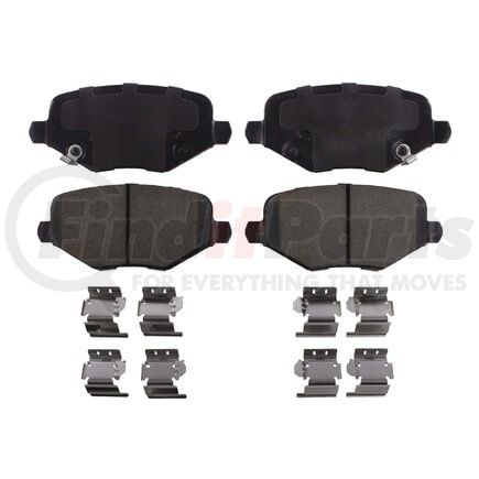 Advics AD1719 Disc Brake Pad Set ADVICS Ultra-Premium Ceramic Brake Pads