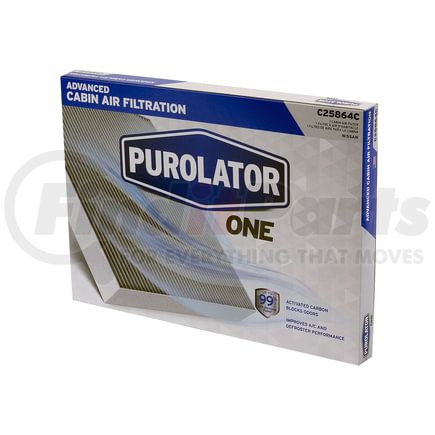 Purolator C25864C Cabin Air Filter PUROLATOR ONE AIO Cabin Air Panel