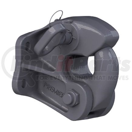 Premier 690L Trailer Hitch Pintle Hook 690L Premalloy Coupling - Drop Pintle Hook - 2-1/8” Dia. - Handle on Left Side :