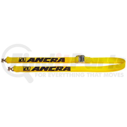 Ancra 40602-101 Cambuckle Tie Down Strap Cambuckle Tie Down Strap - 192 in., Gray, With Single Stud Fitting