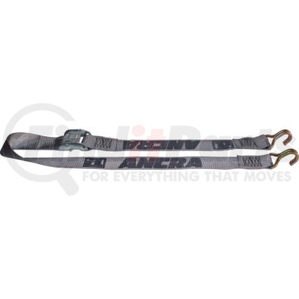 Ancra 40602-98 Cambuckle Tie Down Strap Cambuckle Tie Down Strap - 192 in., Gray, For 500 lbs. Working Load Limit, With Wire