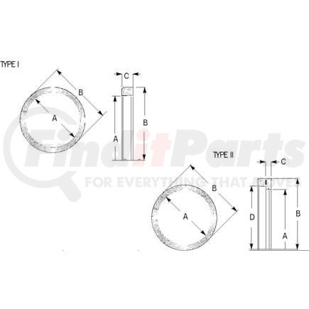 W1317 by ACCURIDE - Type II Exciter Ring for SAE "R" axle (Gunite)