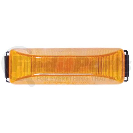 Optronics MC67AB Side Marker Light Kit: MC65AB yellow thinline sealed marker light in bracket w/pigtail