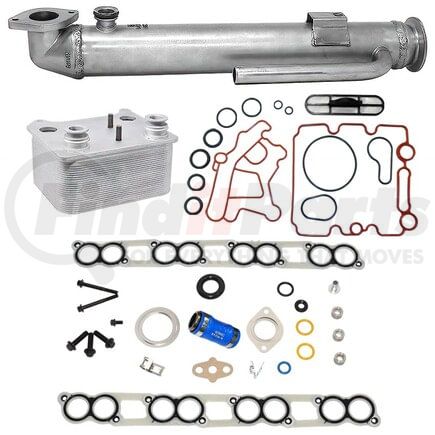 Bostech EGR501-3 Exhaust Gas Recirculation (EGR) Cooler