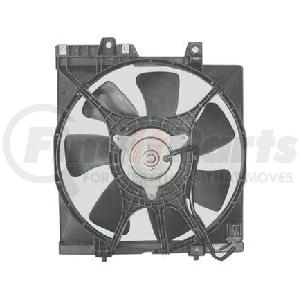 Global Parts Distributors 2811392 Engine Cooling Fan Assembly gpd Electric Cooling Fan 2811392